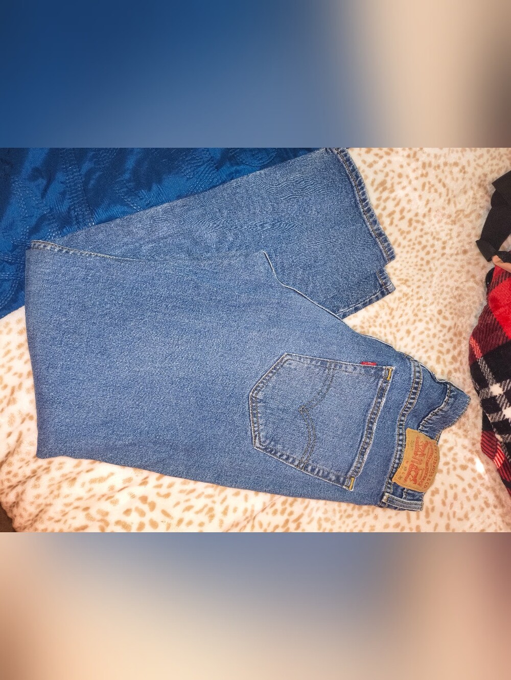 Levi's Men's Blue Relaxed Fit Jeans